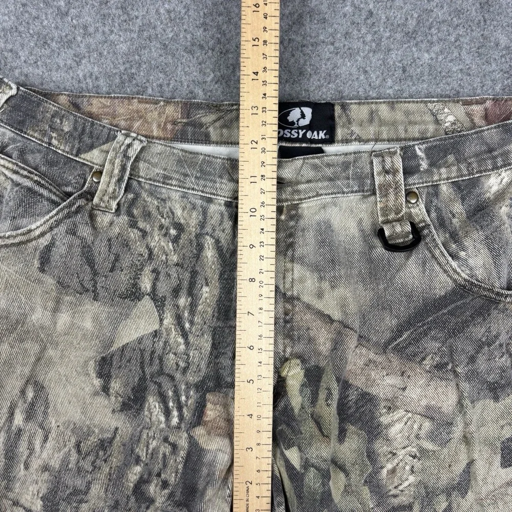 Mossy Oak Camo Hunting Pants Mens 38x32 (Fits 38x30) Relaxed Straight Outdoors